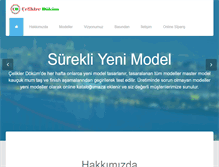 Tablet Screenshot of celiklerdokum.com